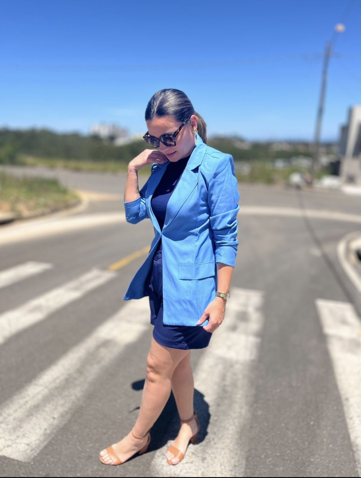 Blazer Slim Alfaiataria alongado MG 7/8 - Imagem 5