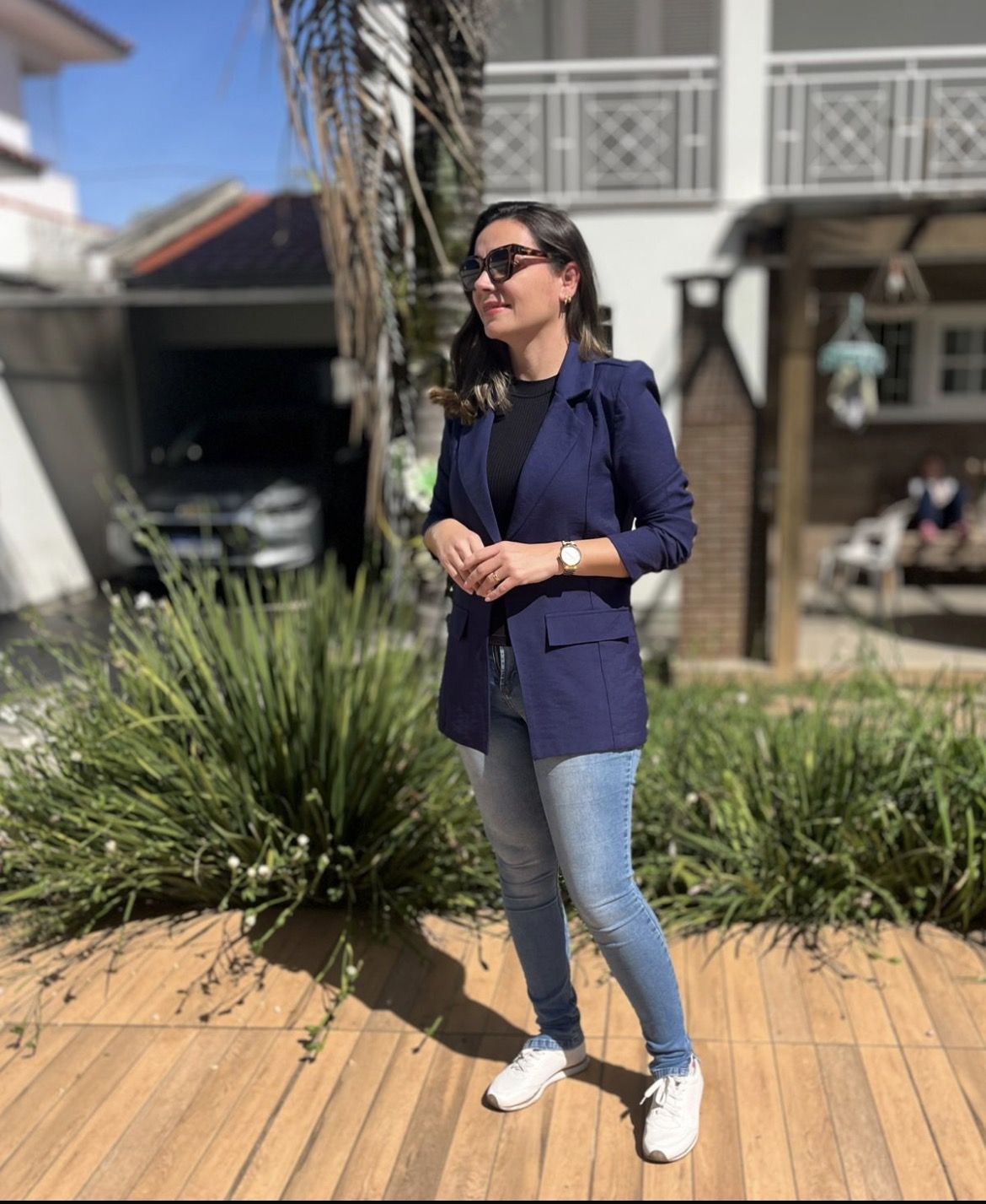 Blazer Slim Alfaiataria alongado MG 7/8 - Imagem 4