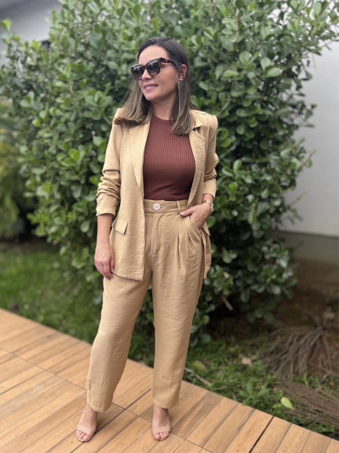 Blazer Slim Alfaiataria alongado MG 7/8 - Imagem 2