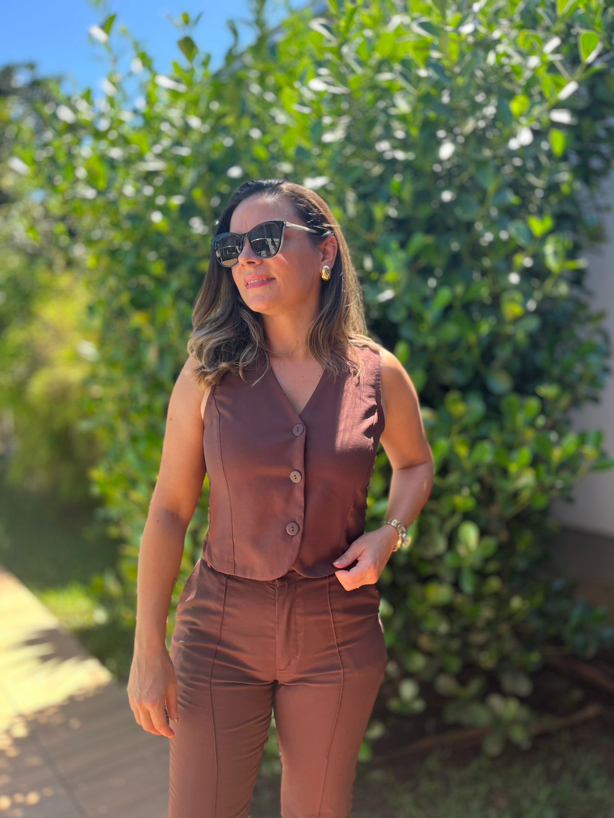 Colete Alfaiataria Marrant Curto - Imagem 5