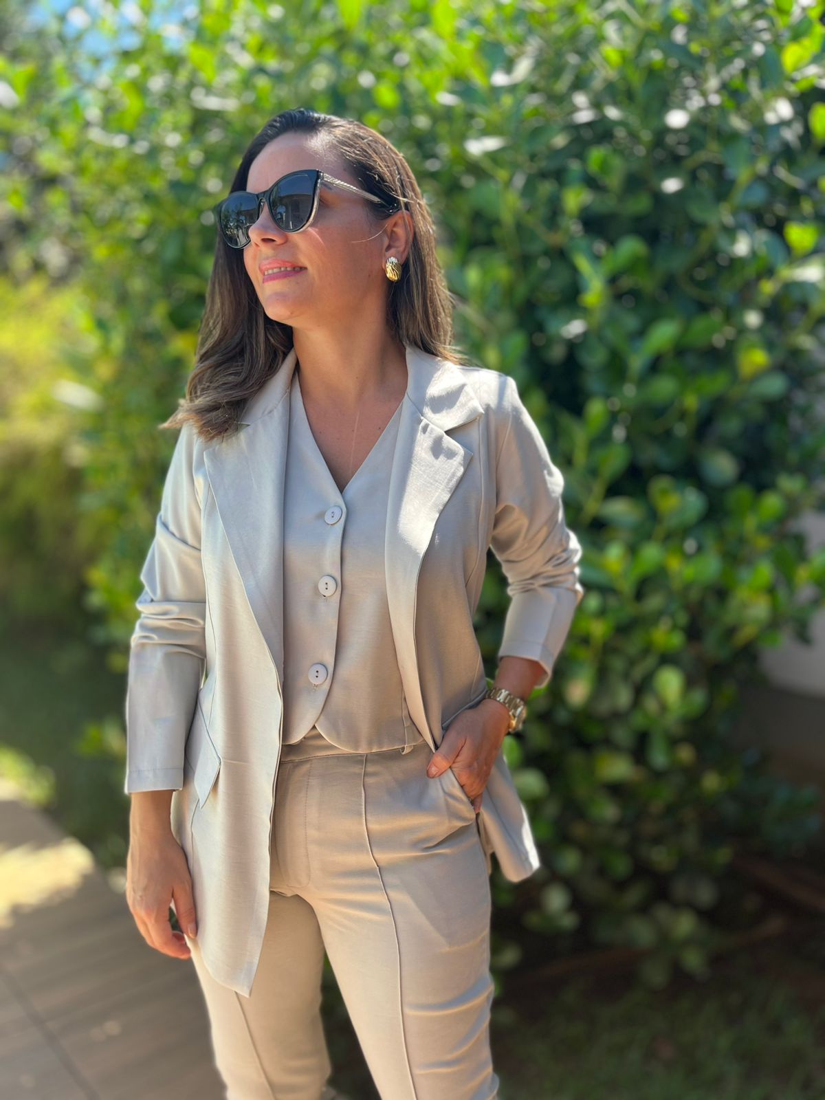 Blazer Alfaiataria Marrant Alongado ML