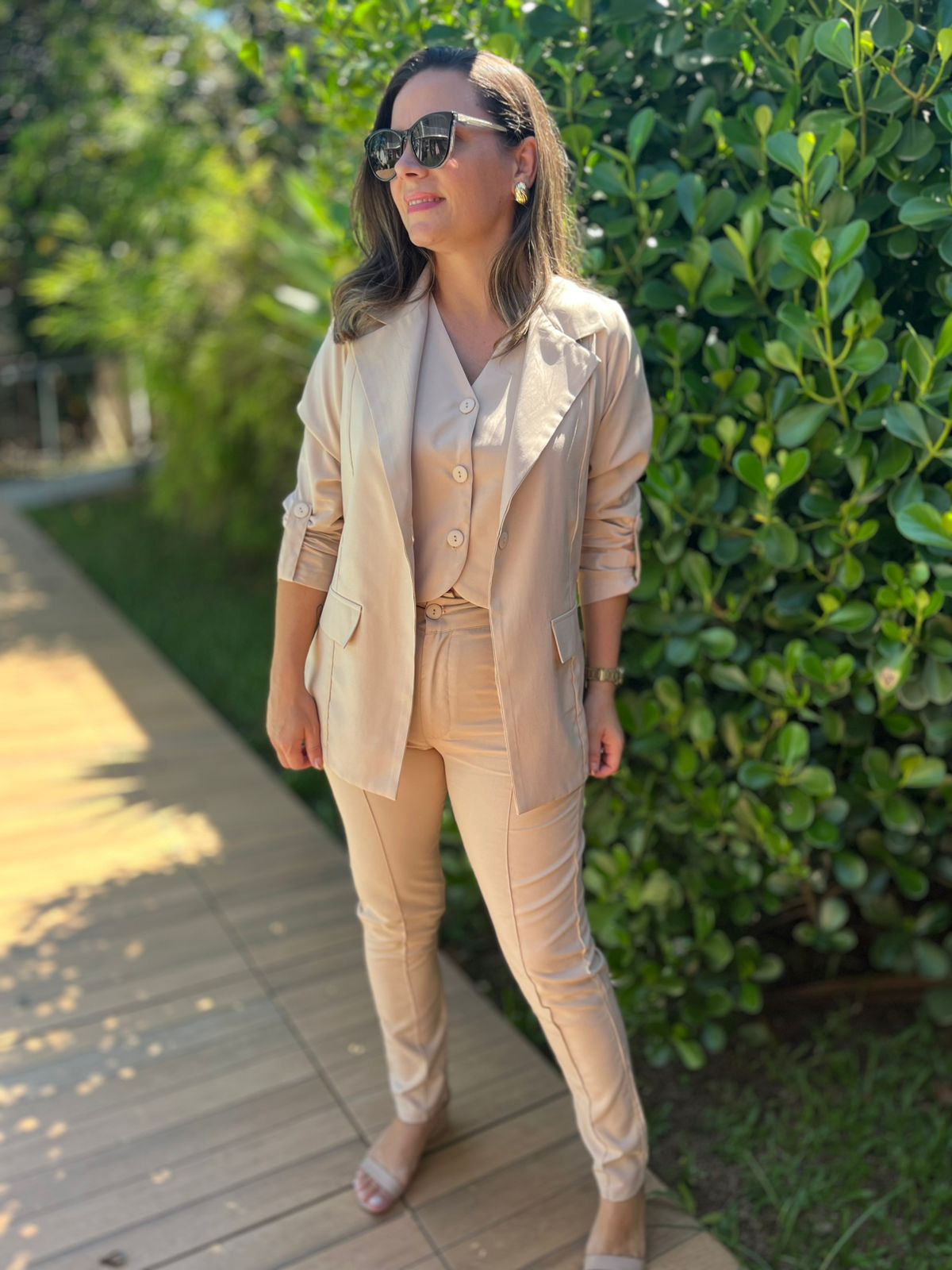 Blazer Alfaiataria Marrant Alongado ML - Imagem 11