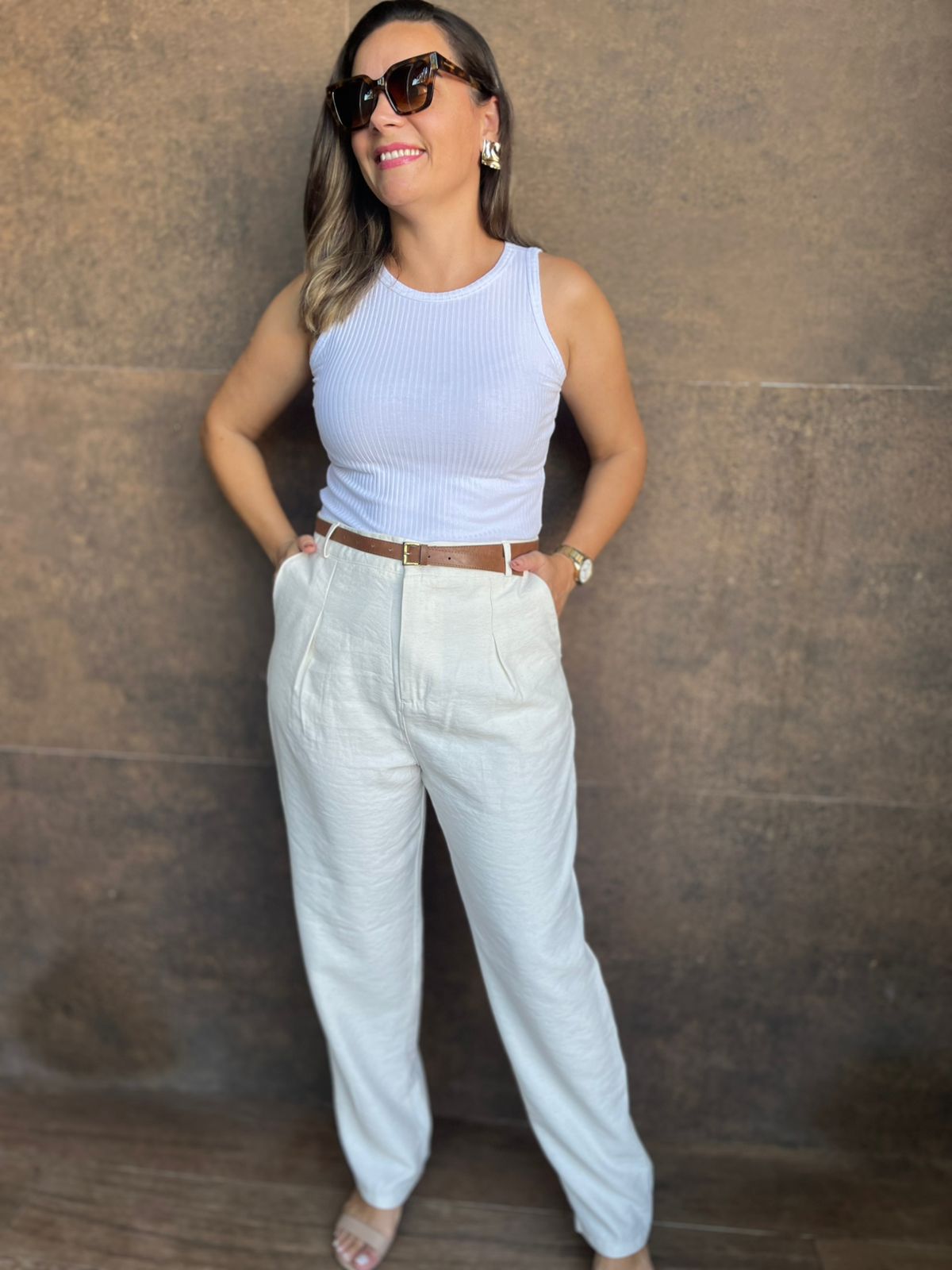 Calça Alfaiataria Marrant Barrel